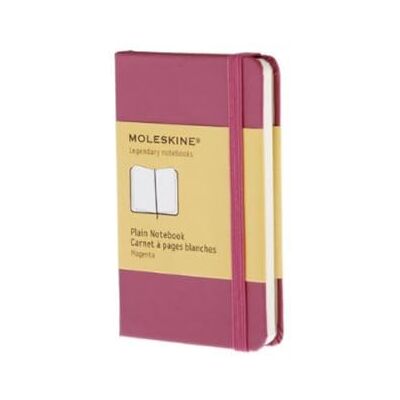Moleskine Plain Extra Small Dark Pink Notebook - Publicité Moleskine Plain Extra Small Dark Pink Notebook - Publicité