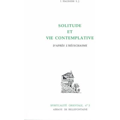 Hausherr, L. Solitude et vie contemplative - Publicité Hausherr, L. Solitude et vie contemplative - Publicité