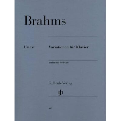 Brahms Variations Piano - Publicité Brahms Variations Piano - Publicité