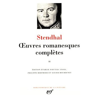 Stendhal Œuvres romanesques complètes (Tome 2) - Publicité Stendhal Œuvres romanesques complètes (Tome 2) - Publicité
