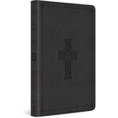 ESV Value Thinline Bible (Trutone, Charcoal, Celtic Cross Design) - Publicité ESV Value Thinline Bible (Trutone, Charcoal, Celtic Cross Design) - Publicité