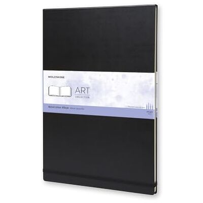 Moleskine Album aquarelle Format A3 Couverture rigide noire 29,7 x 42 cm - Publicité Moleskine Album aquarelle Format A3 Couverture rigide noire 29,7 x 42 cm - Publicité