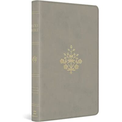 ESV Thinline Bible, Red Letter (Trutone, Stone, Branch Design) - Publicité ESV Thinline Bible, Red Letter (Trutone, Stone, Branch Design) - Publicité