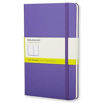 Moleskine Notebook Plain Brilliant Violet Large - Publicité Moleskine Notebook Plain Brilliant Violet Large - Publicité
