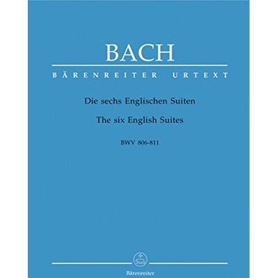 Bach Js Suites anglaises BWV 806-811 + BWV 806a --- Piano - Publicité Bach Js Suites anglaises BWV 806-811 + BWV 806a --- Piano - Publicité