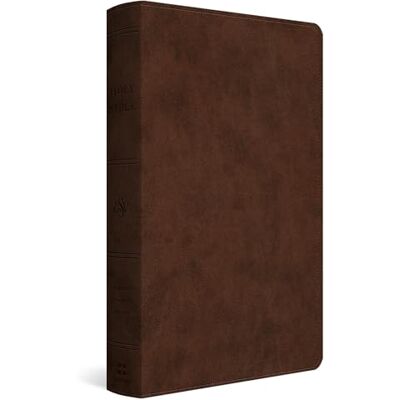 ESV Holy Bible: English Standard Version, Brown, Trutone, Dyslexia-friendly Edition With Ribbon Marker - Publicité ESV Holy Bible: English Standard Version, Brown, Trutone, Dyslexia-friendly Edition With Ribbon Marker - Publicité
