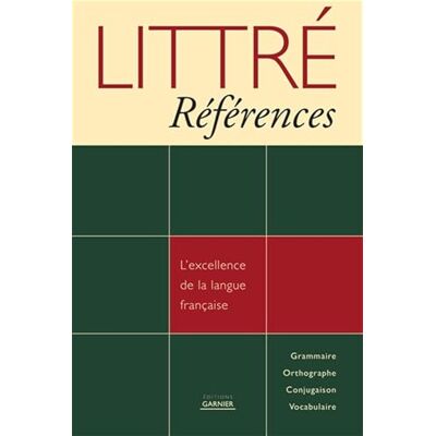 Eluerd, Roland Littré Références: L'excellence de la langue française - Publicité Eluerd, Roland Littré Références: L'excellence de la langue française - Publicité