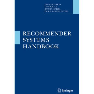 Recommender Systems Handbook - Publicité Recommender Systems Handbook - Publicité