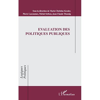 Kessler, Marie-Christine Evaluation des politiques publiques - Publicité Kessler, Marie-Christine Evaluation des politiques publiques - Publicité