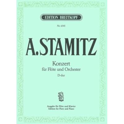 Anton, Stamitz Flotenkonzert d-dur - Publicité Anton, Stamitz Flotenkonzert d-dur - Publicité