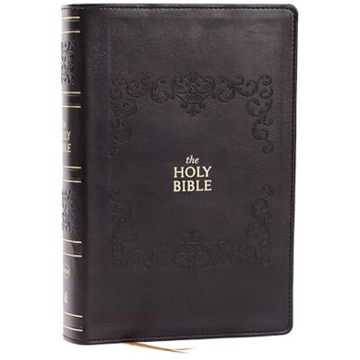 Thomas Nelson NKJV Bible: Personal Size Giant Print, Black Leathersoft, Holy Bible, Red Letter, Comfort Print: New King James Version - Publicité Thomas Nelson NKJV Bible: Personal Size Giant Print, Black Leathersoft, Holy Bible, Red Letter, Comfort Print: New King James Version - Publicité