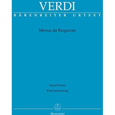 Giuseppe Verdi Messa da Requiem. Klavierauszug - Publicité Giuseppe Verdi Messa da Requiem. Klavierauszug - Publicité