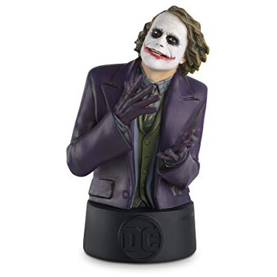 Eaglemoss DC Universe Busts Collection Collection Nº 14 Dark Knight Movie Joker - Publicité Eaglemoss DC Universe Busts Collection Collection Nº 14 Dark Knight Movie Joker - Publicité