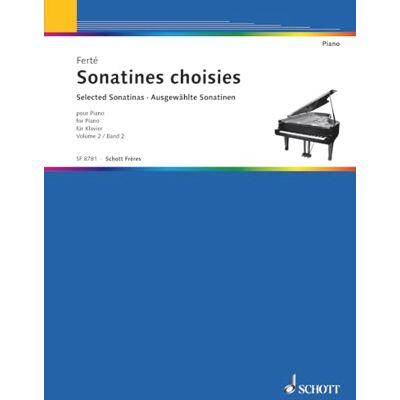 Les Maîtres du Piano: Sonatines Choisies. piano. Publicité Les Maîtres du Piano: Sonatines Choisies. piano. Publicité