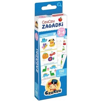 praca, zbiorowa CzuCzu Zagadki dla dzieci w wieku 3-4 lat - Publicité praca, zbiorowa CzuCzu Zagadki dla dzieci w wieku 3-4 lat - Publicité