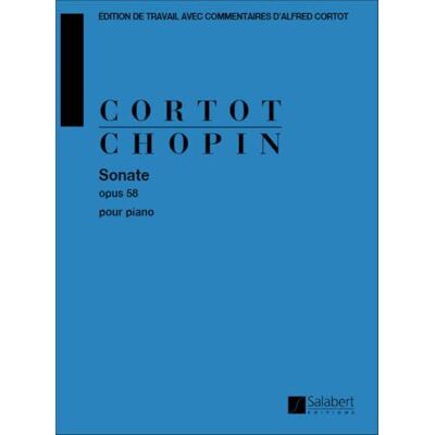 Frederic, Chopin Sonate opus 58 piano - Publicité Frederic, Chopin Sonate opus 58 piano - Publicité