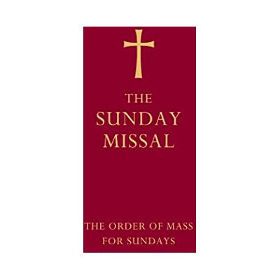 Collins The Sunday Missal (Red edition): The New Translation of the Order of Mass for Sundays - Publicité Collins The Sunday Missal (Red edition): The New Translation of the Order of Mass for Sundays - Publicité