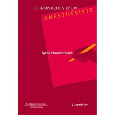 HONORÉ, Stéphanie Chroniques d'un anesthésiste - Publicité HONORÉ, Stéphanie Chroniques d'un anesthésiste - Publicité