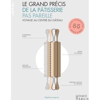 Lagorce, Stéphane Le grand précis de pâtisserie pas pareille: Voyage au centre du gâteau - Publicité Lagorce, Stéphane Le grand précis de pâtisserie pas pareille: Voyage au centre du gâteau - Publicité