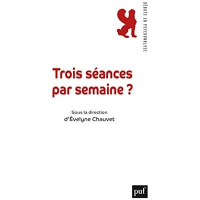 Chauvet, Évelyne 3 séances par semaine ? - Publicité Chauvet, Évelyne 3 séances par semaine ? - Publicité