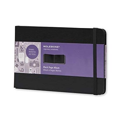 Moleskine Album a pages noire gd format couv rig noire. Publicité Moleskine Album a pages noire gd format couv rig noire. Publicité