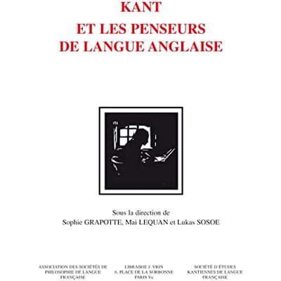 Collectif Kant et les penseurs de langue anglaise : Mélanges en l'honneur de Jean Ferrari - Publicité Collectif Kant et les penseurs de langue anglaise : Mélanges en l'honneur de Jean Ferrari - Publicité