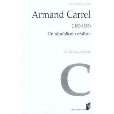 PUR ARMAND CARREL 1800 1836 - Publicité PUR ARMAND CARREL 1800 1836 - Publicité