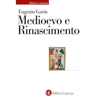 Garin, Eugenio Medioevo e Rinascimento - Publicité Garin, Eugenio Medioevo e Rinascimento - Publicité