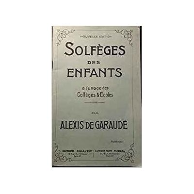 Gantchoula, Philippe Solfeges des enfants - Publicité Gantchoula, Philippe Solfeges des enfants - Publicité