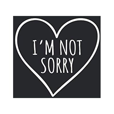 No Sorry Notes I'm Not Sorry: Notebook For Not Sorry No Excuse No Apology Sorry Not Sorry Notes Journal Diary Planner (Ruled Paper, 120 Lined Pages, 6" x 9") Funny Apologies Sorry Not Sorry - Publicité No Sorry Notes I'm Not Sorry: Notebook For Not Sorry No Excuse No Apology Sorry Not Sorry Notes Journal Diary Planner (Ruled Paper, 120 Lined Pages, 6" x 9") Funny Apologies Sorry Not Sorry - Publicité