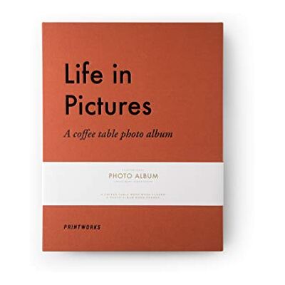 PrintWorks Photo Album Life In Pictures Orange (PW00152) - Publicité PrintWorks Photo Album Life In Pictures Orange (PW00152) - Publicité