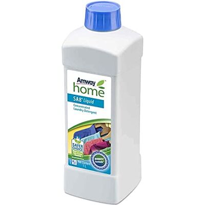 Amway Sa8tm Produit Gelzyme Naturel avec adoucissant 1 litre Lessive Liquide - Publicité Amway Sa8tm Produit Gelzyme Naturel avec adoucissant 1 litre Lessive Liquide - Publicité