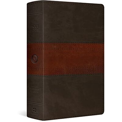 Holy Bible: Esv Personal Size Bible Trutone, Forest/tan, Trail Design - Publicité Holy Bible: Esv Personal Size Bible Trutone, Forest/tan, Trail Design - Publicité