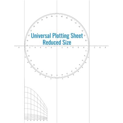 L, Zachary Universal Plotting Sheets: VP-OS Plotting Sheets Printed in a Notebook (100) - Publicité L, Zachary Universal Plotting Sheets: VP-OS Plotting Sheets Printed in a Notebook (100) - Publicité