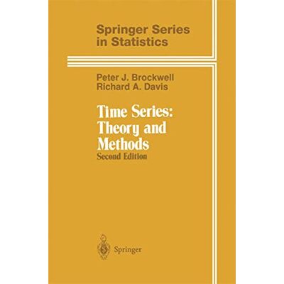 Brockwell, Peter J. J. Time Series: Theory and Methods: Time Series: Theory and Methods (Springer Series in Statistics) - Publicité Brockwell, Peter J. J. Time Series: Theory and Methods: Time Series: Theory and Methods (Springer Series in Statistics) - Publicité