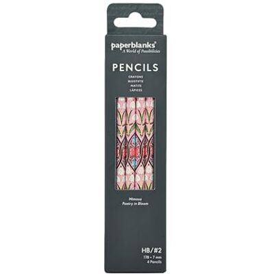 Paperblanks Crayon Mimosa PACK DE 4 - Publicité Paperblanks Crayon Mimosa PACK DE 4 - Publicité