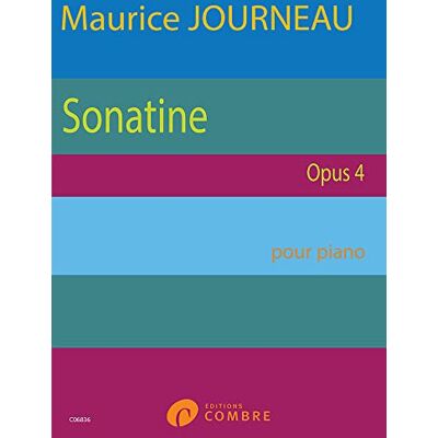 JOURNEAU MAURICE, Maurice SONATINE OPUS 4 --- PIANO EDITION BILINGUE - Publicité JOURNEAU MAURICE, Maurice SONATINE OPUS 4 --- PIANO EDITION BILINGUE - Publicité
