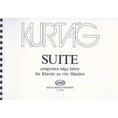 Gyorgy, Kurtag Suite -. Duo pour Pianos. Publicité Gyorgy, Kurtag Suite -. Duo pour Pianos. Publicité