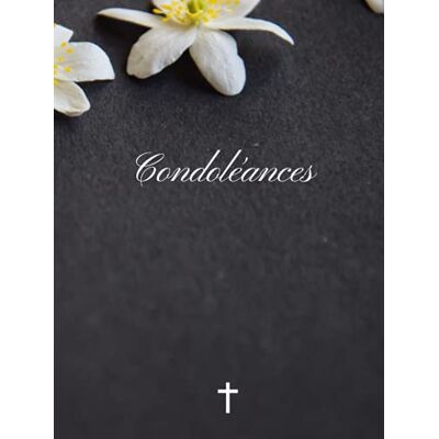 Crisalic, Editions Livre de condoléances: Recueil de condoléances aux obsèques Couverture rigide Deux témoignages par page - Publicité Crisalic, Editions Livre de condoléances: Recueil de condoléances aux obsèques Couverture rigide Deux témoignages par page - Publicité