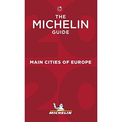 Michelin Travel Publications The Michelin Red Guide 2020 Main Cities of Europe - Publicité Michelin Travel Publications The Michelin Red Guide 2020 Main Cities of Europe - Publicité