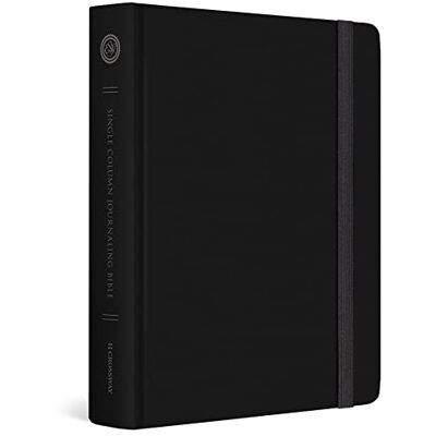 ESV Holy Bible: English Standard Version, Single Column Journaling, Originial Black Design - Publicité ESV Holy Bible: English Standard Version, Single Column Journaling, Originial Black Design - Publicité