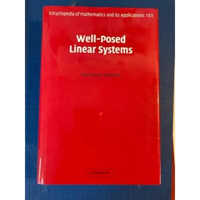 Staffans, Olof Well-Posed Linear Systems - Publicité Staffans, Olof Well-Posed Linear Systems - Publicité