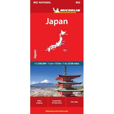 Michelin Japan Map 802 - Publicité Michelin Japan Map 802 - Publicité