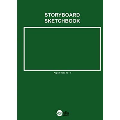 The Storyteller Chronicles Storyboard Sketchbook Aspect Ratio 16:9: A Notebook for Filmmaking and Film Studies - Publicité The Storyteller Chronicles Storyboard Sketchbook Aspect Ratio 16:9: A Notebook for Filmmaking and Film Studies - Publicité