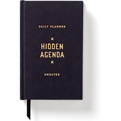 Galison Hidden Agenda Undated Mini Planner - Publicité Galison Hidden Agenda Undated Mini Planner - Publicité