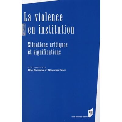 PUR VIOLENCE EN INSTITUTION - Publicité PUR VIOLENCE EN INSTITUTION - Publicité