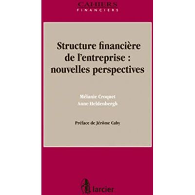 Croquet, Mélanie Structure financière de l'entreprise : nouvelles perspectives - Publicité Croquet, Mélanie Structure financière de l'entreprise : nouvelles perspectives - Publicité