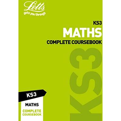 Letts KS3 KS3 Maths Complete Coursebook - Publicité Letts KS3 KS3 Maths Complete Coursebook - Publicité