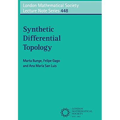 Bunge, Marta Synthetic Differential Topology - Publicité Bunge, Marta Synthetic Differential Topology - Publicité