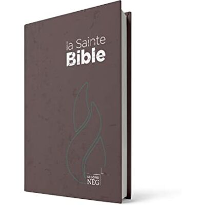 Bible Segond NEG, compacte : couverture rigide imprimée brune - Publicité Bible Segond NEG, compacte : couverture rigide imprimée brune - Publicité